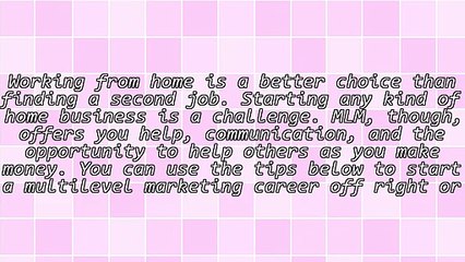 Network Marketing Ideas That Work