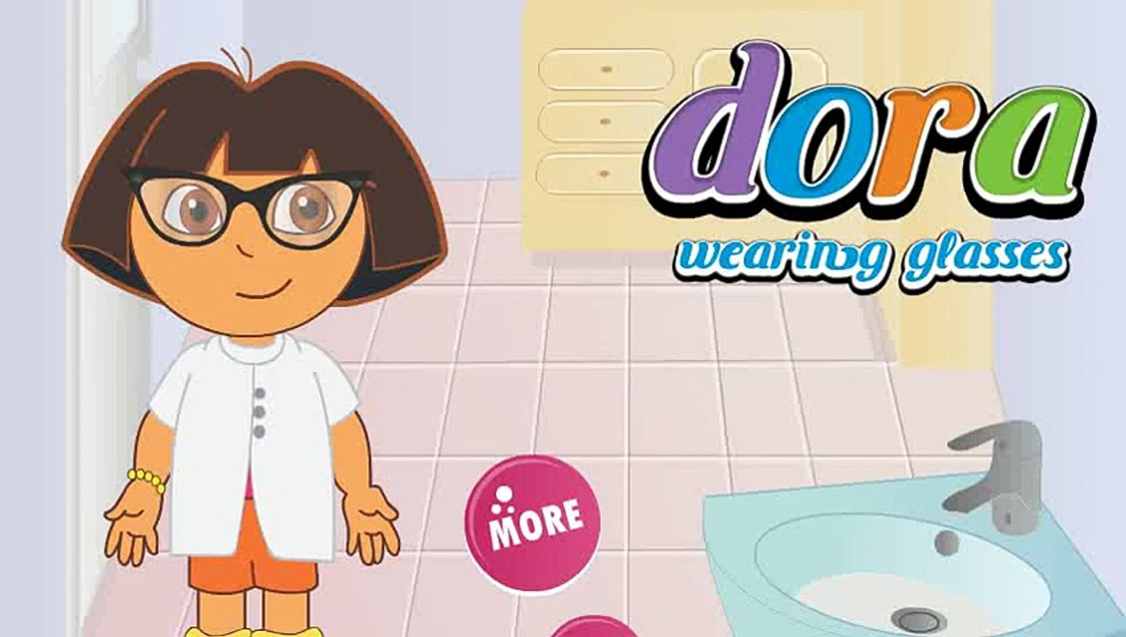《〒》♣ Dora wearing glasses - Dora feel vision bl...