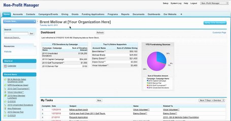 Grant Management with Non-Profit Manager for salesforce.com