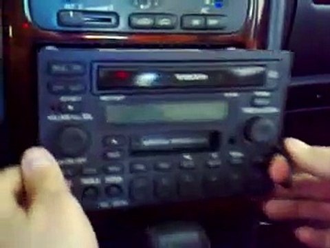 How to change cd player in a volvo s70 v70 c70 850