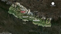 مرگ دست کم دو نفر در زمین لرزه نپال