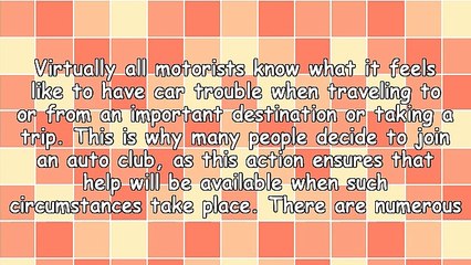 The Motor Club Of America Benefits Many Individuals