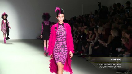 SIBLING London Fashion Week Autumn/Winter 2015