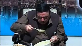 sheikh rasheed eating style