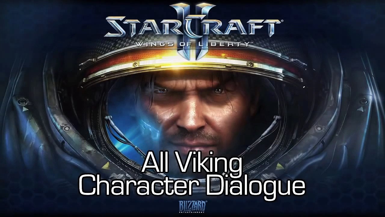 Starcraft 2 - All Viking Character Dialogue