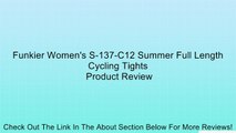 Funkier Women's S-137-C12 Summer Full Length Cycling Tights Review