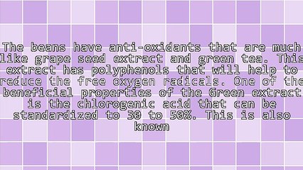 Green Coffee Bean Extract Has Become A Big Name Ever Since It Was Endorsed By A Famous Diet Guru On National Television.