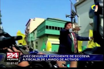 Poder Judicial devuelve por segunda vez expediente del caso Ecoteva a la Fiscalía