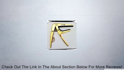 LLSai- Aroma - (Gold) Acoustic Guitar Capo with Box (Zinc Alloy+Silicone) Review