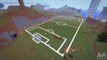 Minecraft - Football field - Timelapse