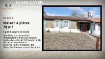 Vente maison - Saint-Estèphe (33180) - 78m²