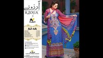 New Ajwa Textile R Zou A Embroidered Lawn Dresses For Women