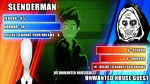 Slender Man vs. Unwanted House Guest - ANIMEME RAP BATTLES (NSFW)