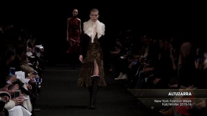 ALTUZARRA New York Fashion Week FallWinter 2015-16