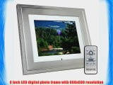 Pandigital PANR802M 8-Inch LCD Digital Picture Frame Stylish Metal Frame (Factory Refurbished)