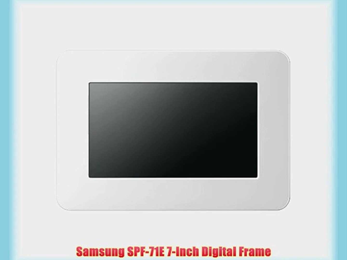 Samsung Spf 71e 7 Inch Digital Frame