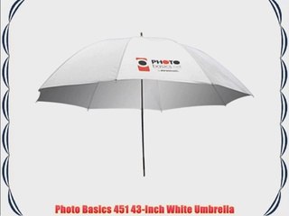 Photo Basics 451 43-Inch White Umbrella
