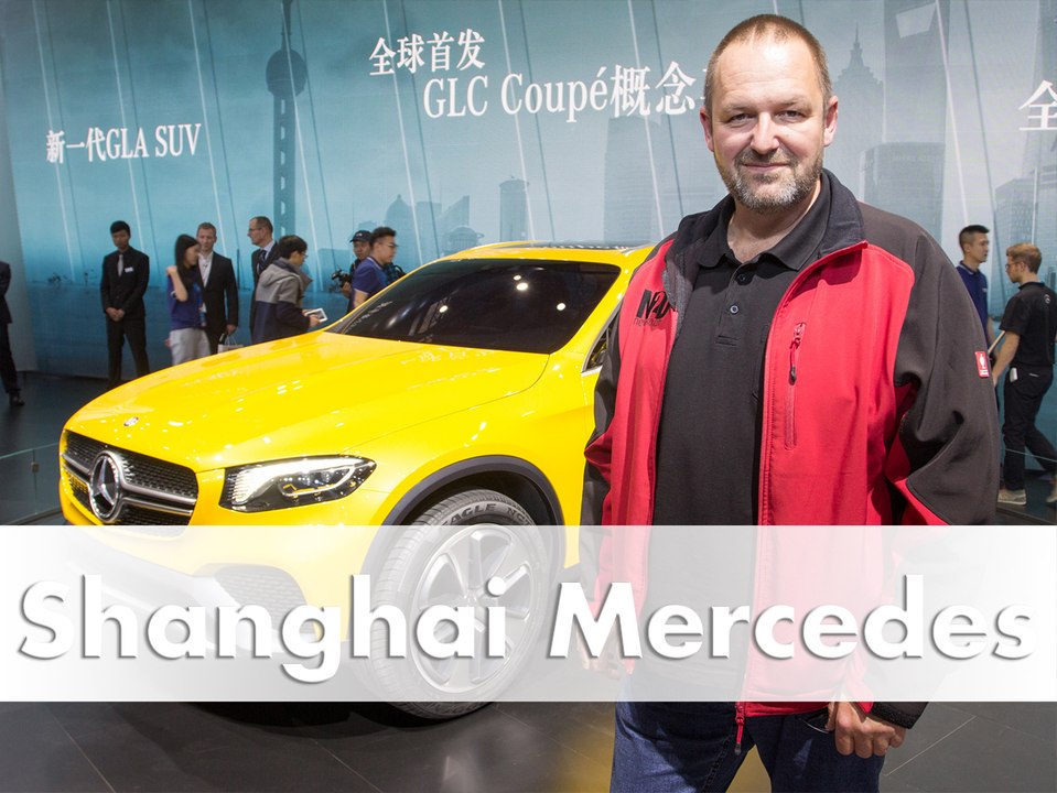Auto Shanghai 2015: Mercedes Concept GLC Coupé Weltpremiere