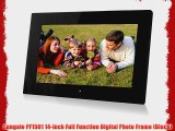 Sungale PF1501 14-Inch Full Function Digital Photo Frame (Black)