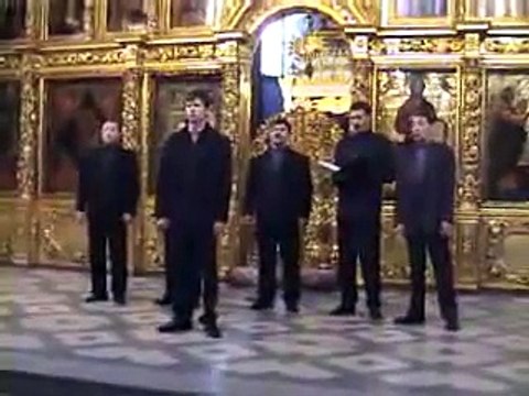 Russian Orthodox Choir, Sacred Russian singing Chesnokov's Gabriel Appeared Eternal Counsel
