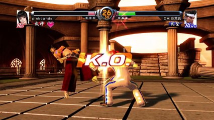 XBOX360 【バーチャファイター5】 プレイ動画 葵 VS 晶