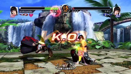 XBOX360 【バーチャファイター5】 プレイ動画  葵 VS 葵