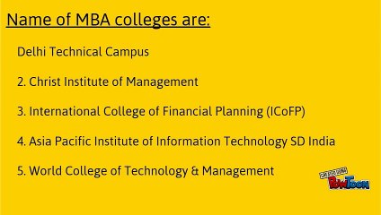 MBA colleges in Delhi- Way2College