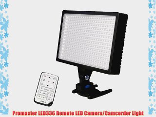 Promaster LED336 Remote LED Camera/Camcorder Light