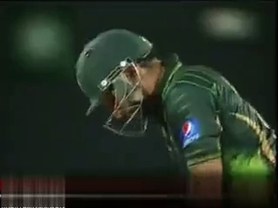 Afridi Wrong out of Bangladesh Match 25.04.2015