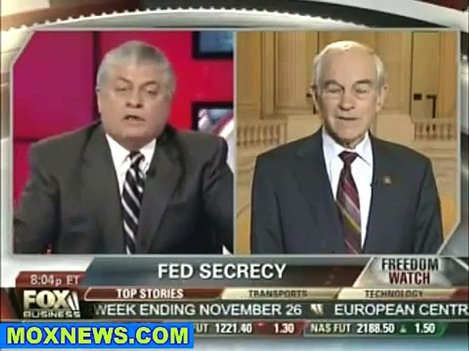 Ron Paul - FED a counterfeiting organization!