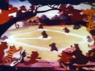 Base Brawl (1948) with original recreated titles