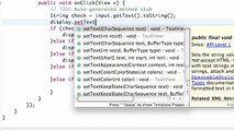 30. Android Application Development Tutorial - 30 - Setting Color of a TextView in Java