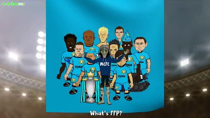 Man City vs Barcelona 1-2 CHAMPIONS LEAGUE CARTOON! by 442oons