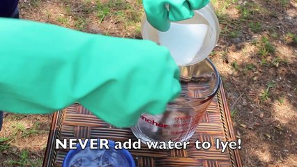 How to Make Soap from Scratch- Cold Process