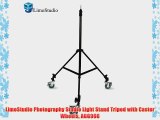 LimoStudio Photography Studio Light Stand Tripod with Caster Wheels AGG966