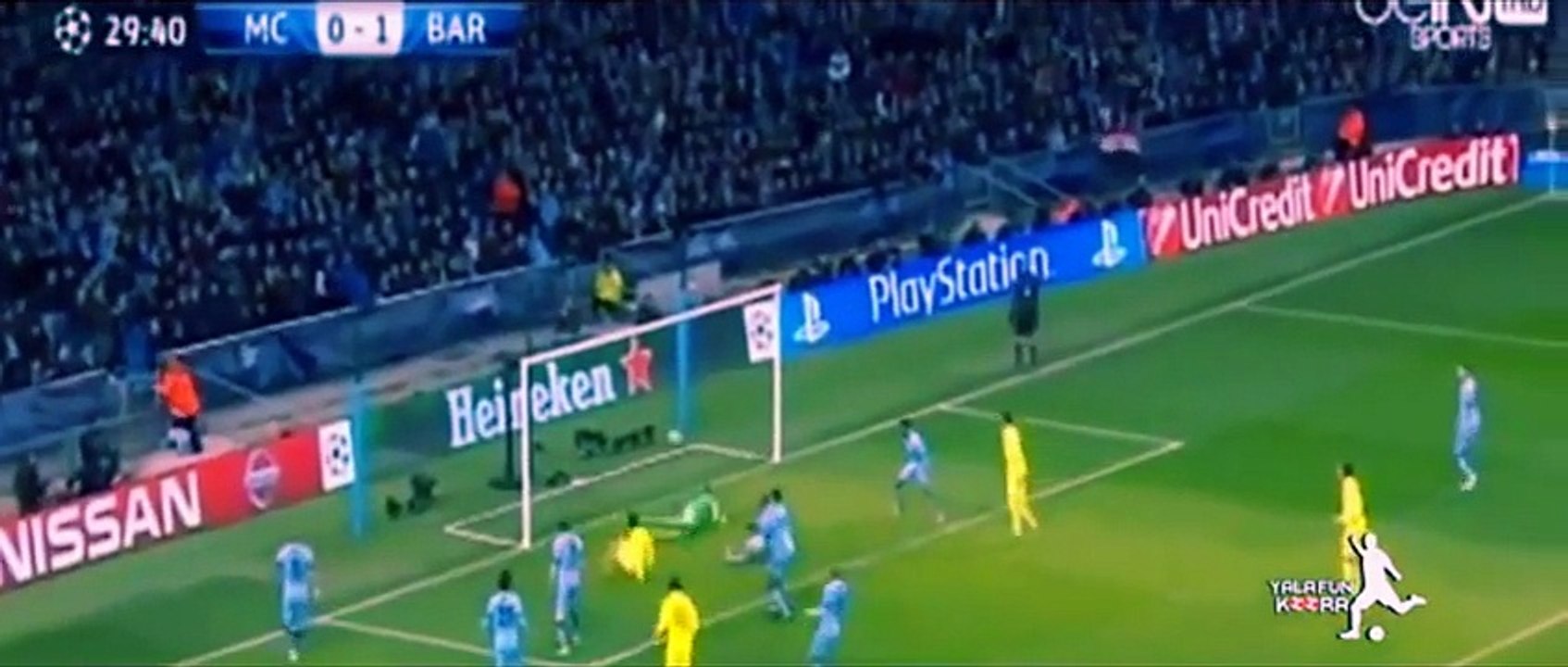 Manchester City vs Barcelona 1-2 2015 All Goals