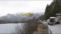 Brave pilot-amazing landing