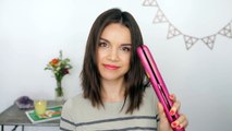 How to Curl Short Hair with a Flat Iron by Ingrid Nilsen - All Things Hair