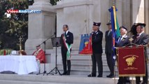 25 aprile 2015: Giorgino ad Andria ricorda anche vittime del naufragio e i due fucilieri di Marina