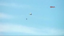 Fethiye Havada Paraşütü Kapanan Pilot Denize İndi