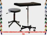 Photogenic TONY Posing Table with Casters and the PG341B Posing Stool (7826SP)