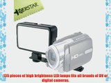YONGNUO SYD-1509 135 LED CAMERA LIGHT FOR CANON NIKON SAMSUNG OLYMPUS JVC PENTAX. COME WITH