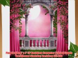 Pink Garden 8' x 8' CP Backdrop Computer Printed Scenic Background GladsBuy Backdrop ZJZ-088