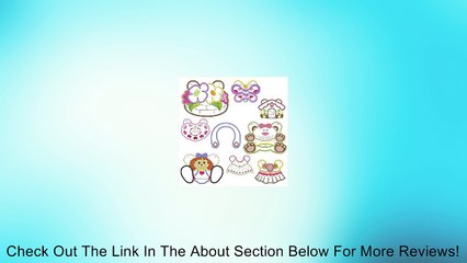Baby Bibs Girl Applique,Embroidery Machine Designs CD For Brother Embroidery Machine Review