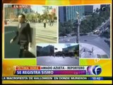 Grabado Terremoto En Vivo - Matutino express - Sismo en Mexico 7.3 Grados  - 7 Noviembre 2012