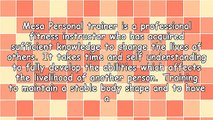 Benefits Of Mesa Personal Trainer