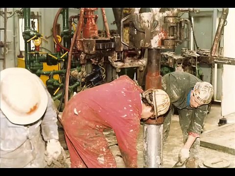 Drilling Rigs Penrod 64 & 81 in North Sea