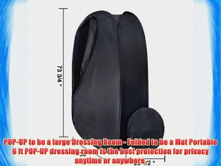 Fancierstudio 6 feet Portable Pop Up Changing Dressing Fitting Room By Fancierstudio H 1900