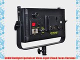 Dracast DR-LED500-DF Daylight 5600K Flood LED 500 Video Light  Black