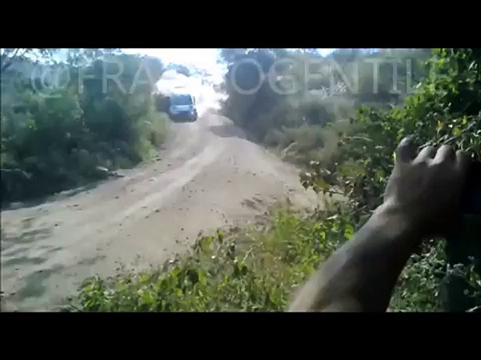La spectaculaire sortie de route de David Nalbandian au Rallye d'Argentine